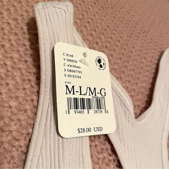 Free People | Intimately Ribbed Bralette Size M/L - Picture 5 of 8